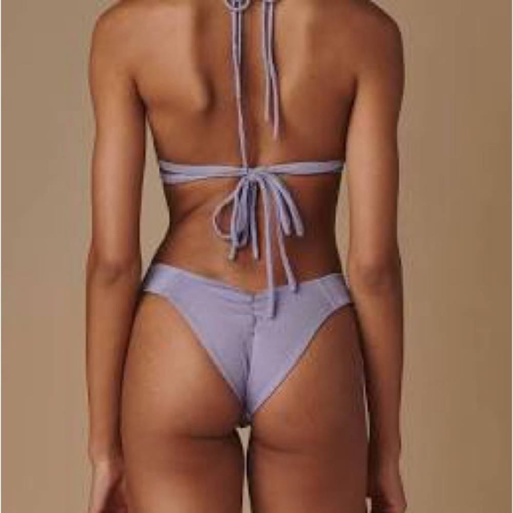 Never Worn Montce Sparkling Lilac Bikini Bottom, M